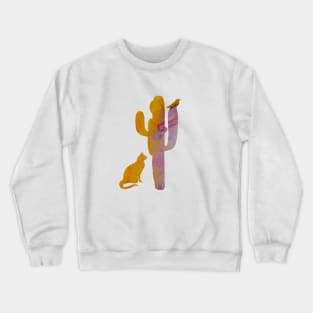 Cactus art Crewneck Sweatshirt